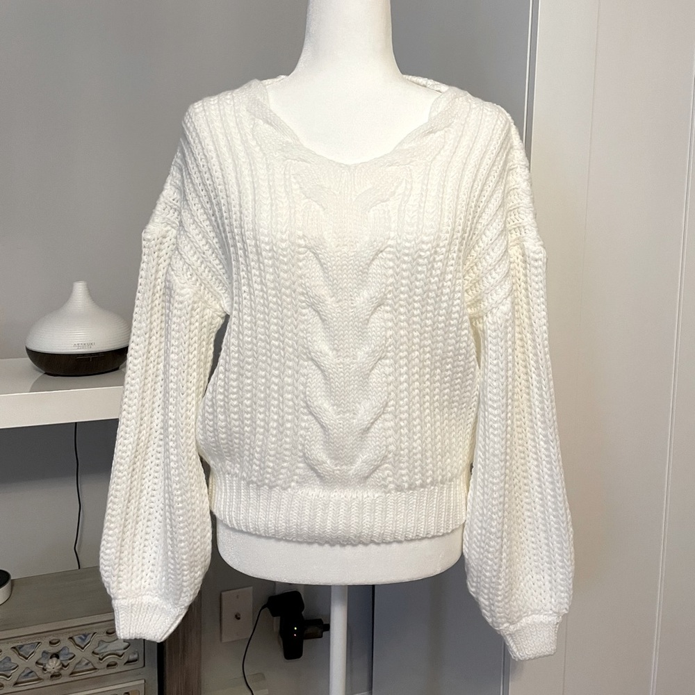 White Brand New Sweater